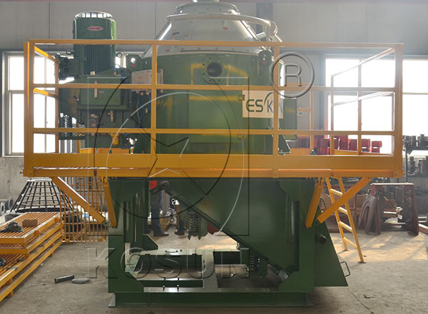 vertical cutting dryer for drilling waste management