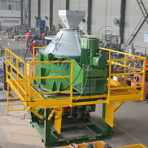 vertical dryer for drilling mud