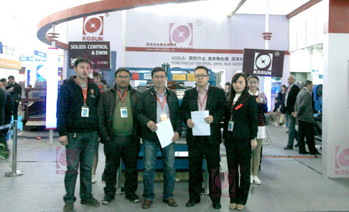 Mongolian Customer Signed the Contract with KOSUN about Solids Control System on 2012 