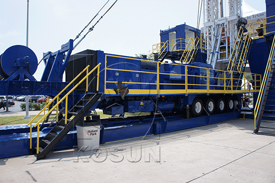 Mobile solids control system