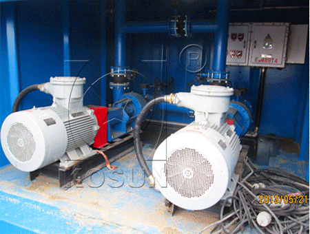 KOSUN centrifugal pump stall in mud tank