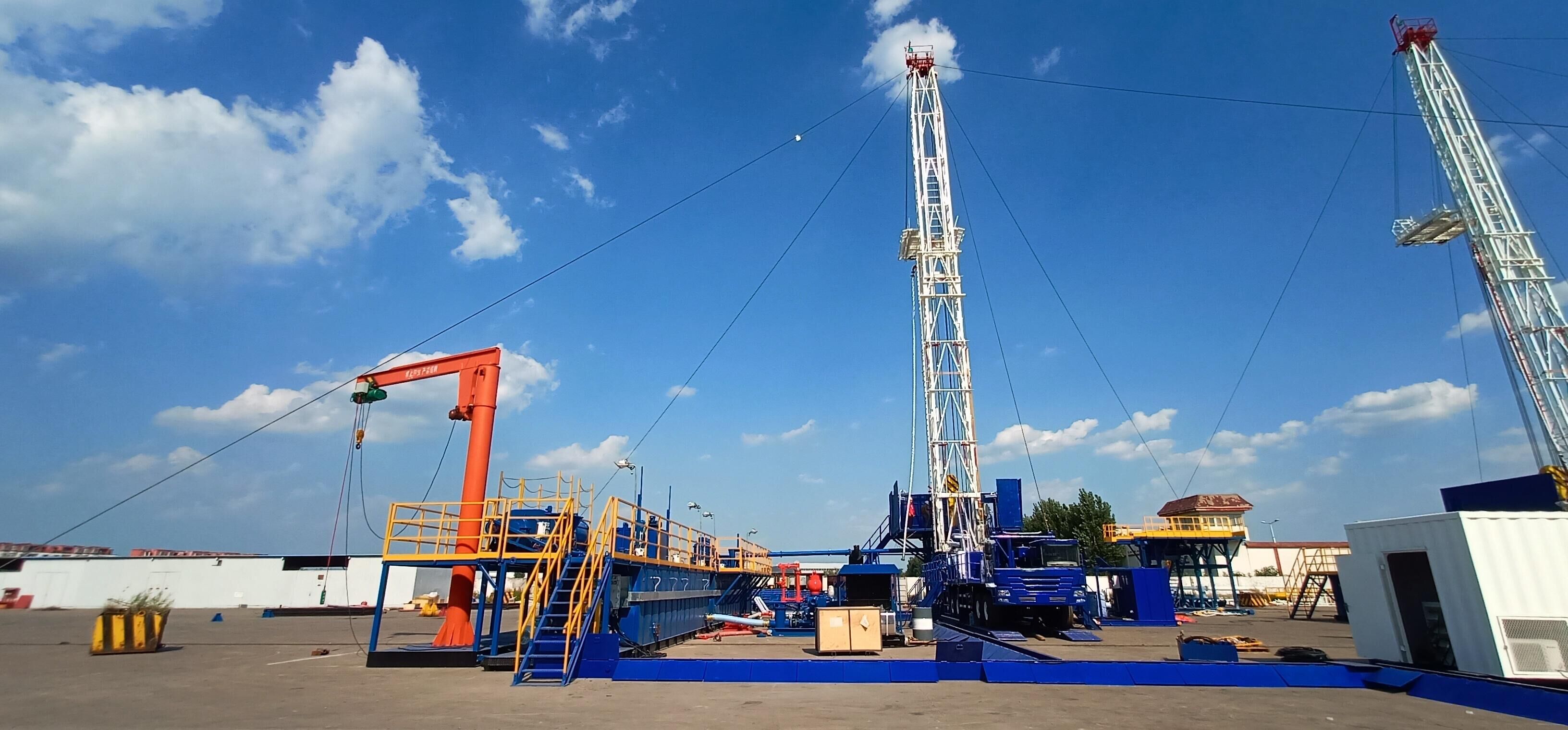 KOSUN ZJ15 Drilling Rig Solids Control Systems at the Ukrainian Site