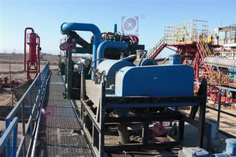 This pic shows KOSUN’s solids control system used on the site of Aktau Oilfield in Kazakhstan.